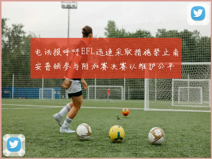 电讯报呼吁EFL迅速采取措施禁止南安普顿参与附加赛决赛以维护公平竞争